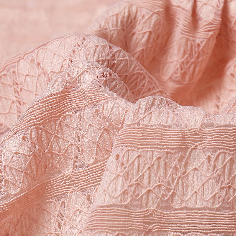 Women's Nylon Warp Knit Lace Fabric for Women's Wear Wholesale Supplie 5
